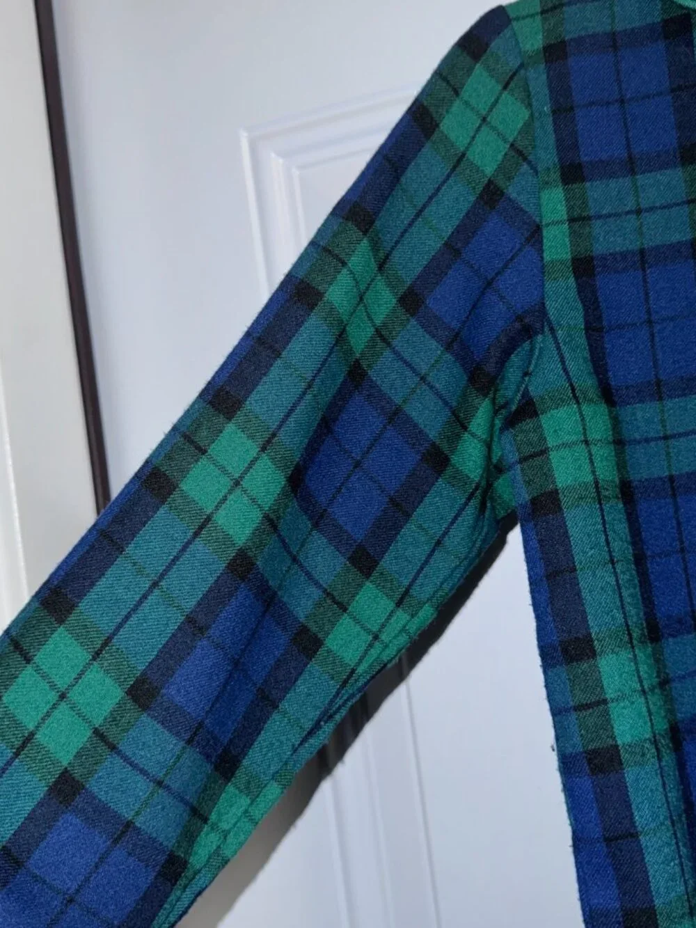 Saint Eve Kids Navy/blue Plaid Pajamas